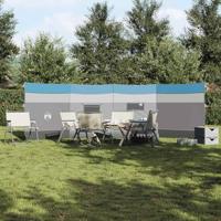 Windscherm camping waterdicht 510x153 cm blauw - thumbnail