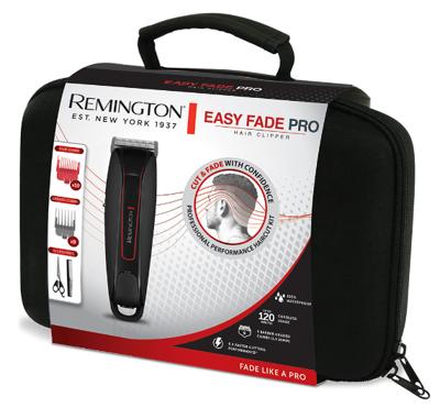REMINGTON HC550 Easy Fade Pro tondeuse - snoerloos - waterdicht - vaste, gradiënt- en oorsnijgeleiders