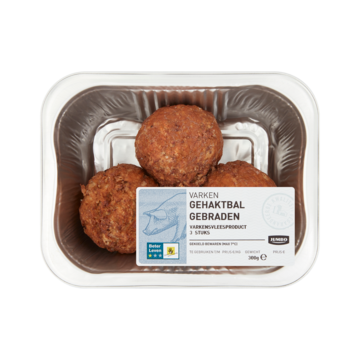Jumbo Gehaktbal Gebraden Varken 3 Stuks