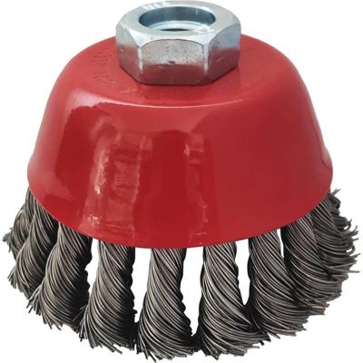 KS Tools 340.0027 Roestvrij stalen draadborstel 0,5 mm, Ø 90 mm