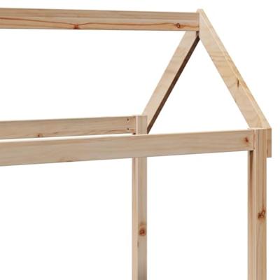 Kinderbedhuisje 98x70x176,5 cm massief grenenhout