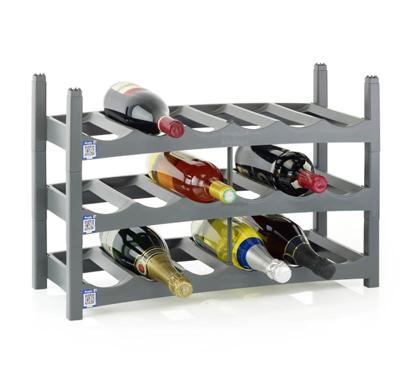 Rotho vario flessenrek antraciet Rotho vario flessenrek antraciet