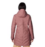 Columbia Heavenly™ Long Hooded Isolatiejas Dames Fig M - thumbnail