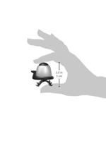 Fietsbel Widek DeciBel XXL - zilver (op kaart) - thumbnail