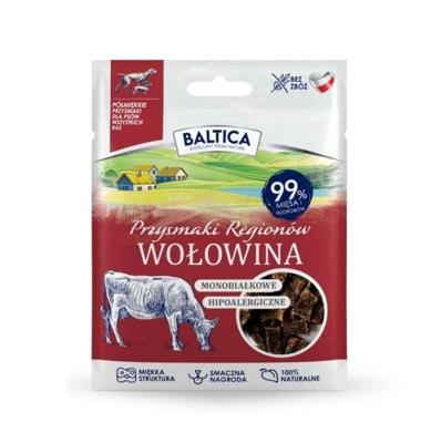 BALTICA Przysmaki regionów Monoprotein Beef - traktatie voor hond - 30g