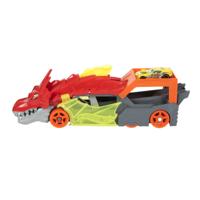 Hot Wheels City lanceringstrailer met draak - thumbnail