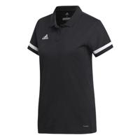 Adidas T19 Polo Dames Zwart - thumbnail