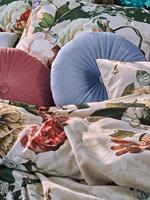 Essenza Fleur Grey Dekbedovertrek - thumbnail