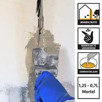 Sika Mix & Go Multifunctionele Reparatiemortel - 1,25kg - thumbnail