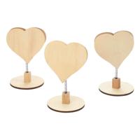 Colorations - versier je houten memoclip hart, 12st. - thumbnail