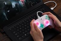 8BitDo Ultimate Mini Wired Controller - Translucent White - thumbnail