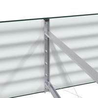 Verhoogde plantenbak Groen 240 x 80 x 44 cm Staal - thumbnail