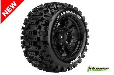 Louise X-Uphill X-Maxx Banden Set op Zwarte Sport Velgen