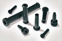 HellermannTyton HV2107-PVC-BK-T1 Knikbeschermingstule Klem-Ø (max.) 8 mm PVC Zwart 1 stuk(s) - thumbnail