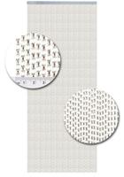 Vliegengordijn Kunststof Lucca Bruin - 100cm x 240cm - thumbnail