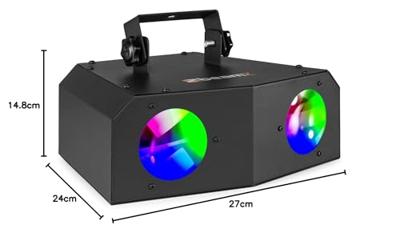 BeamZ Nomia dubbele muziekgestuurde LED moonflower