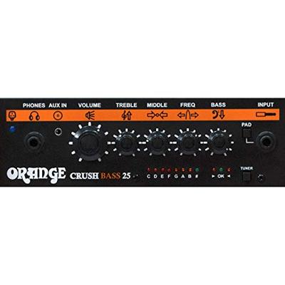 Orange Crush Bass Black 25 watt basgitaarversterker-combo