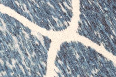 Tapijt DKD Home Decor Blauw Katoen Chenille (120 x 180 x 1 cm)