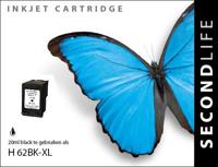 Kangaro SL-11111441 Cartridge SecondLife HP 62 XL Zwart - thumbnail