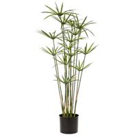 Emerald Kunstplant in pot parapluplant 90 cm groen - thumbnail