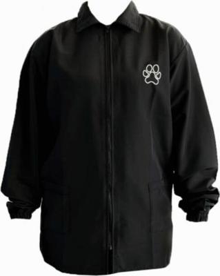 Trimshirt zwart lange mouw - Maat 2XL