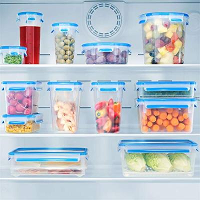 Emsa Clip & Close vershoudbakjes, 3-delige set, 1,0 / 3,2 / 3,7 L doos
