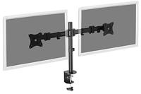 Digitus Universele dubbele monitorstandaard met klembevestiging monitorarm - thumbnail