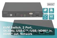 Digitus DS-12901 KVM-switch Zwart - thumbnail