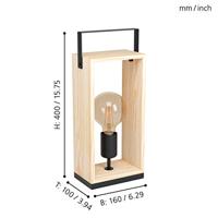 Eglo Houten tafellampFamborough - 43415 - thumbnail