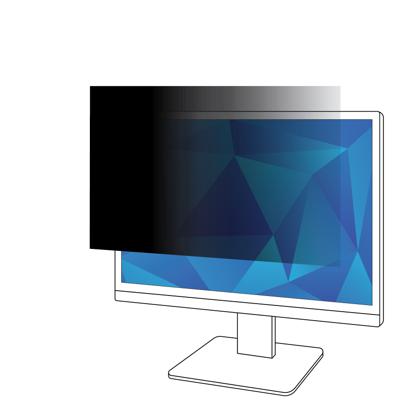 3M PF270W9B Privacyfolie Monitor 68,6 cm (27) Beeldverhouding: 16:9 7000031980 Universal - thumbnail