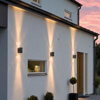 Konstsmide Modena 7512-750 Buitenlamp (wand) GU10 70 W Zwart - thumbnail