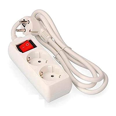 2-voudige Stekkerdoos met Schakelaar EDM 41016 Schuko (1,5 m)