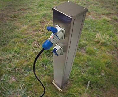 Schwabe CEE Camping Verlenghaspel 230V Neopreen H07RN-F 3x2,5 16A IP44 25m - thumbnail