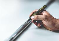 Pica 150/46 Markeerstift voor diepe gaten | Zwart | Blister - PI15046SB - thumbnail