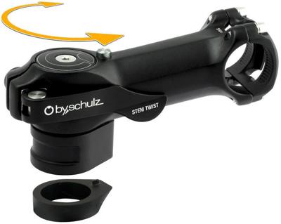 By,schulz voorbouw "stem twist sds" stem by.schulzstem twist sds" 105/31,8mm,alu,black