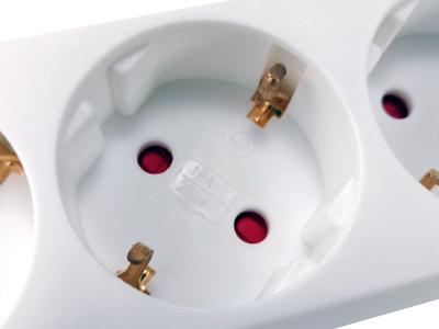 Equip 245554, 5-outlet power strip with 2x usb, 5x ac outlet(s) indoor, type f, 1.5 mm², 1.8 m