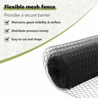 VidaXL Afrasteringspaal grijs 25 x 0,5 m (13 mm gaas) staal - thumbnail