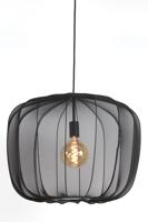 Light & Living Bohemian hanglampPlumeria zwart Ø 60cm - 2963512 - thumbnail