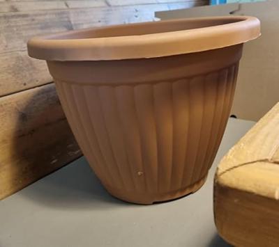 Bloempot Terra voor binnen & buiten - hoogwaardig kunststof - Ø 38 x H 29 cm