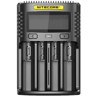 Nitecore UM4 4 x Penlite Lader (AA/AAA) met indicator