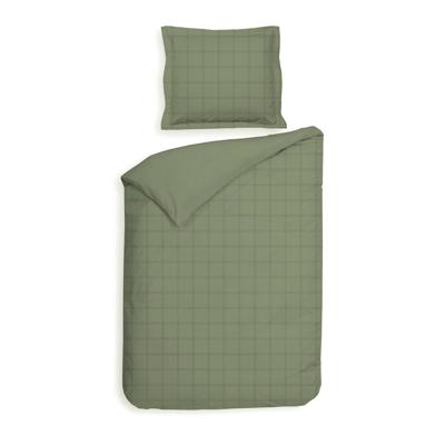 Heckett & Lane Heckett & Lane Diamante Dekbedovertrek 140x200x220 Laurel Green