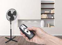 Bestron Bestron ASV45ZR Statiefventilator met afstandsbediening & timer - thumbnail