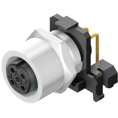 Weidmüller 2423540000 Sensor/actuator inbouwconnector M12 Aantal polen (sensoren): 4 Bus, inbouw horizontaal 10 stuk(s)