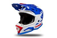 UFO PLAST crosshelm "echus helmet echus l blue/white/red - thumbnail