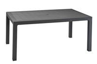 Keter tafel Melody - grijs - 160x94,5x74,5 cm - Leen Bakker - thumbnail