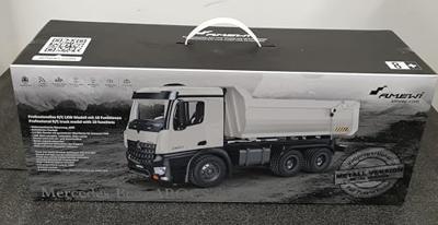 Amewi 1/18 Mercedes Arocs 8x4 RTR - Rood