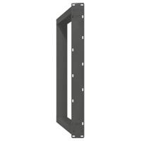 Eettafelpoten 2 st U-vormig 100x(72-73) cm staal antraciet - thumbnail