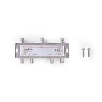 Satelliet F-splitter | Max 17.5 dB demping | 5 - 2400 MHz | 6 uitgangen - thumbnail