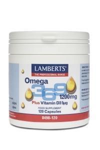 Lamberts Omega 3 6 9 1200 mg Capsules