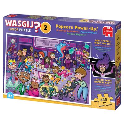 Wasgij Puzzel Junior 2 - Krachtige Kaskrakers! 240 Stukjes